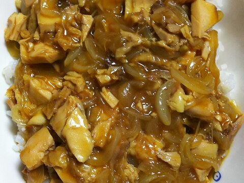 コストコ ロティサリーチキン&新玉ねぎのカレー